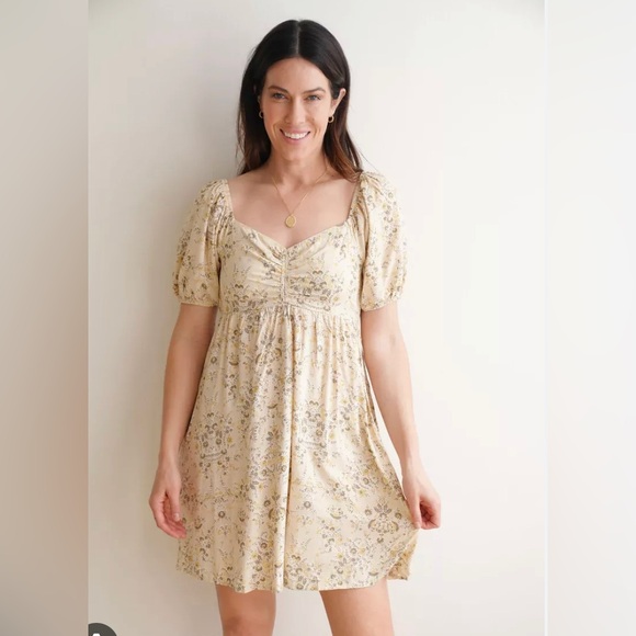 Carly Jean Los Angeles Dresses & Skirts - CJLA Meadow Dress in yellow